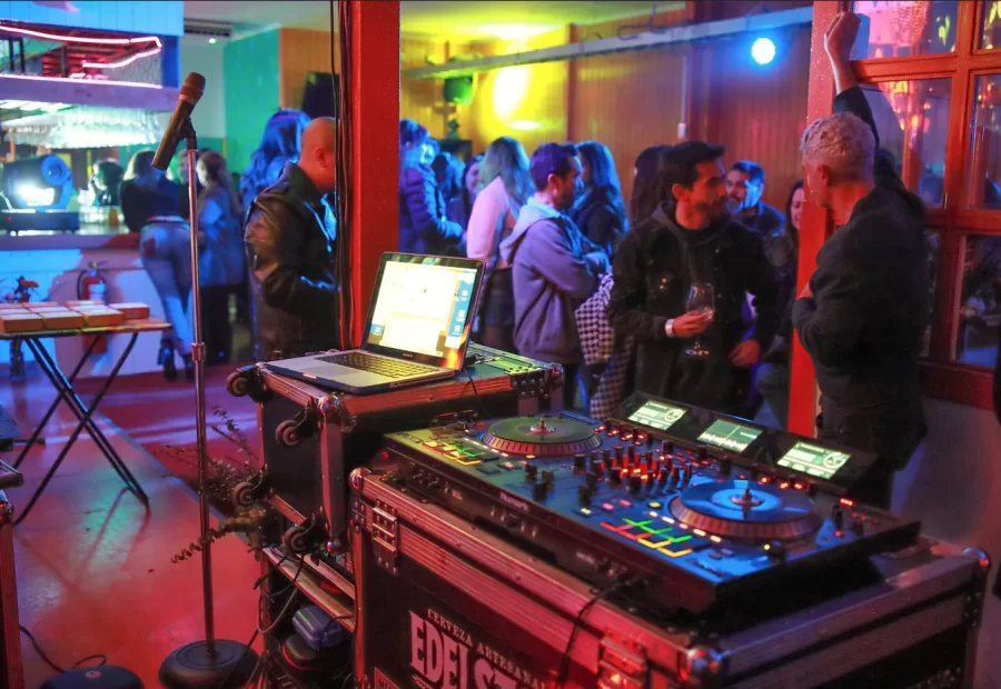 Producción de audio y luces en un evento de CasaPiano